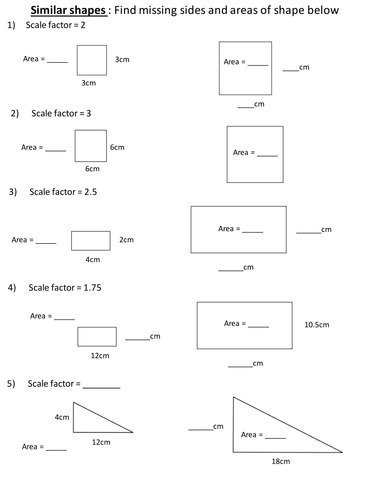 Similar shapes | Teaching Resources