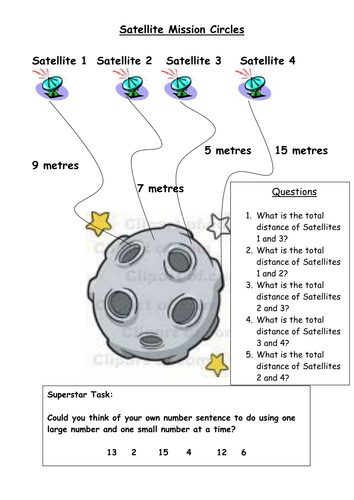 Space-related Maths challenges | Teaching Resources