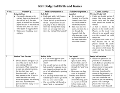 6 Weeks Of Lessons Plans Ball Games Teaching Resources