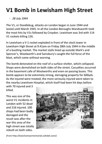 World War 2 Newspaper report | Teaching Resources