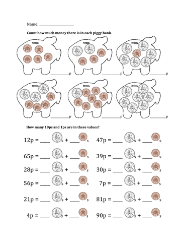 place value and money teaching resources