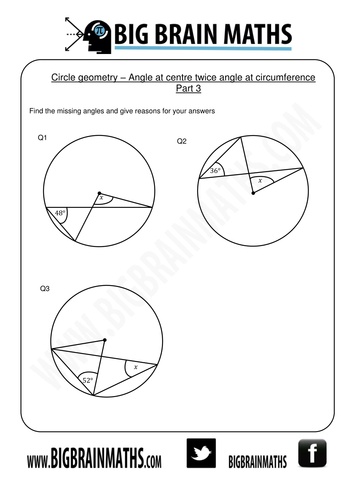 Circle Geometry worksheets | Teaching Resources