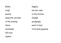 Adverbs and adverbial phrases by andycav_25 - UK Teaching Resources - TES