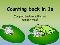 Interactive Teaching Program Counting On And Back