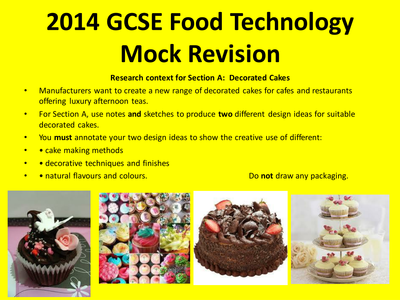 food technology coursework