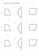 Angles in Quadrilaterals | Teaching Resources