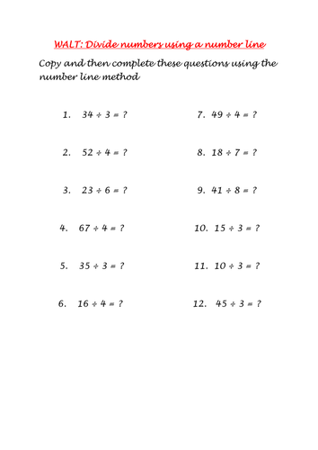 Division | Teaching Resources