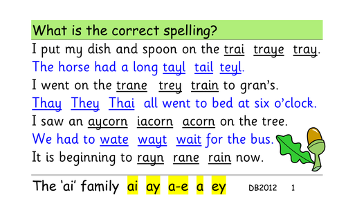 Spelling Worksheets Ai<br/>