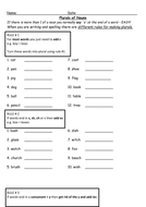 Plural Rules Worksheet by barang | Teaching Resources