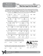 What Does Sugar Do to Your Body (KS2) | Teaching Resources