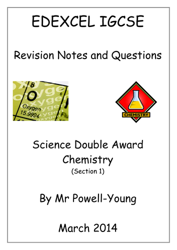 Igcse double award revision booklets teaching resources