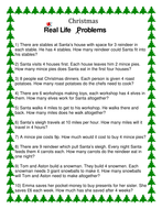 Christmas Multiplication Word Problems | Teaching Resources