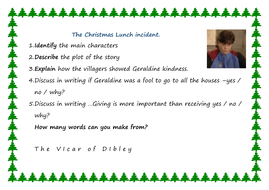 Download Vicar Of Dibley Christmas Lunch Teaching Resources SVG Cut Files