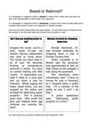 Analyzing newspaper articles - Biased or Balanced? by 