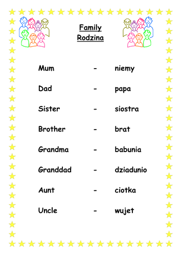 Various English/Polish sheets | Teaching Resources