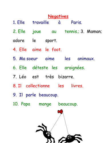 french-present-tense-and-using-the-negatives-dynamo-2-module-3