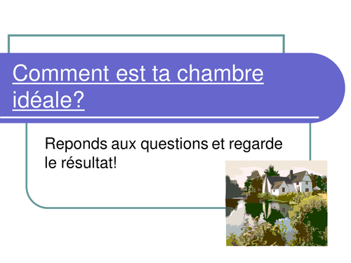 comment-est-ta-chambre-ideale-teaching-resources