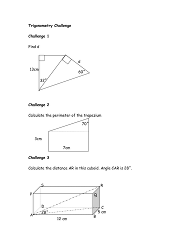 trigonometry 'experts' lesson | Teaching Resources