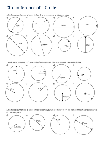 circumference-of-a-circle-teaching-resources