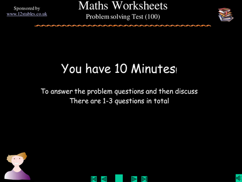 nat 5 maths problem solving questions