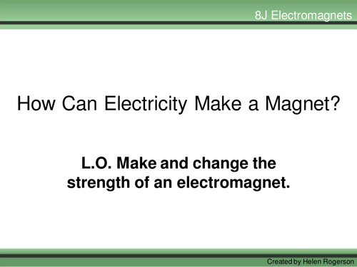 Electromagnets Lesson Resources 6th-8th Grade | Teaching Resources