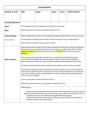 Friction | Teaching Resources