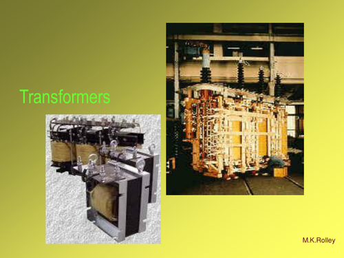 Transformers | Teaching Resources