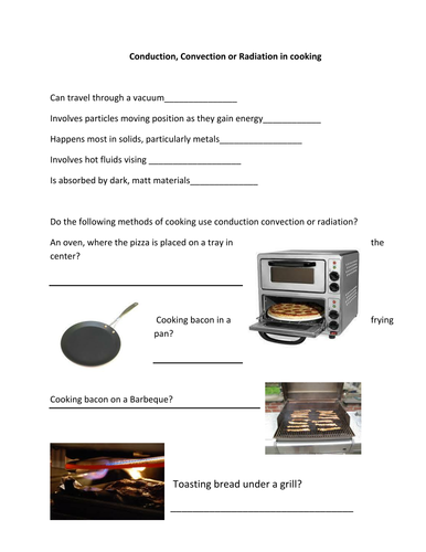 Heat transfer in cooking | Teaching Resources