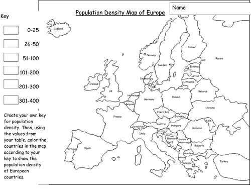 population map of europe