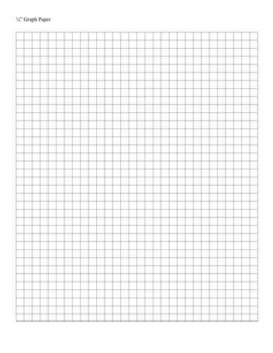 GRAPH PAPER | Teaching Resources