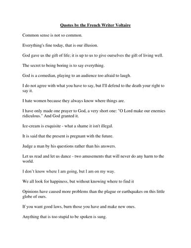 6 Enlightenment Philosophers | Teaching Resources