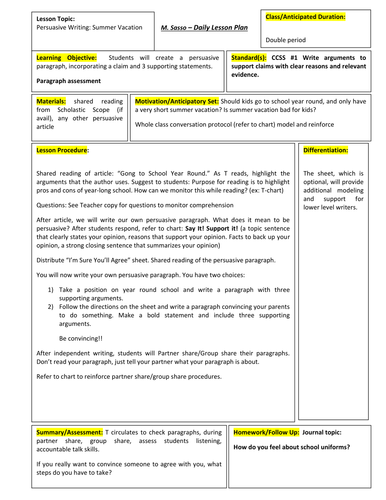 Reasons why school should be year-round picture