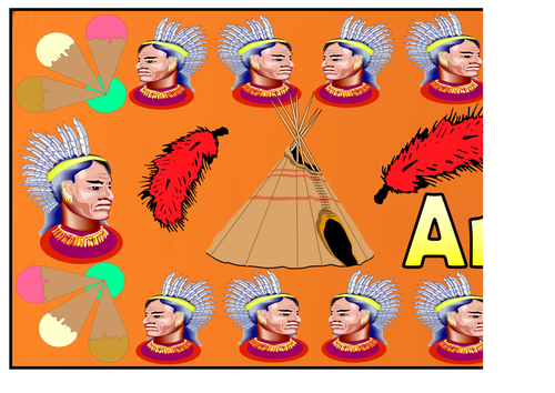 Native American Day Themed Banner | Teaching Resources