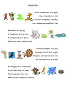 Alliteration; Acrostic; Rhyming | Teaching Resources