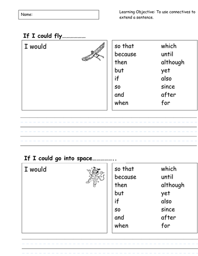 Conjunctions | Teaching Resources