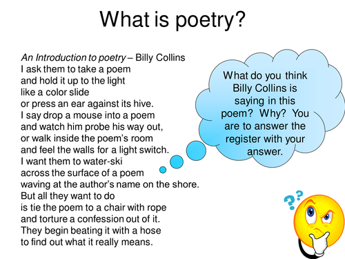 Poetry Literature | Teaching Resources