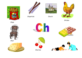 ch digraph words  Teaching Resources