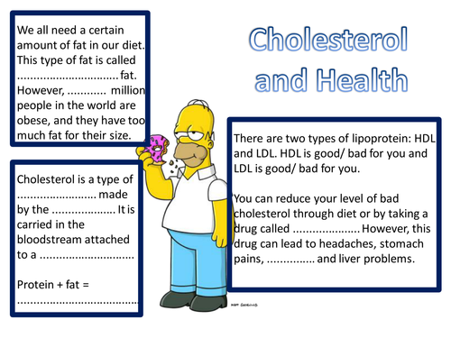 Dietary Fats And Blood Cholesterol Levels Worksheet Answer Key