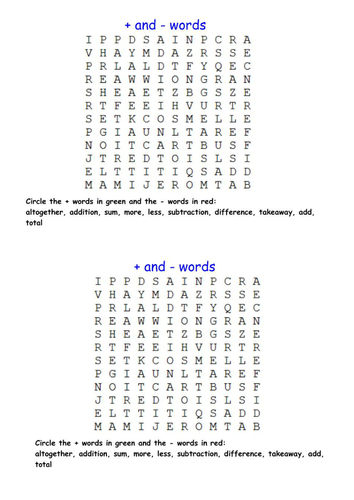 addition-and-subtraction-wordsearch-teaching-resources