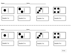 doubling worksheets teaching resources