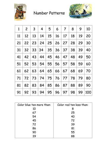 missing-numbers-on-100-square-teaching-resources