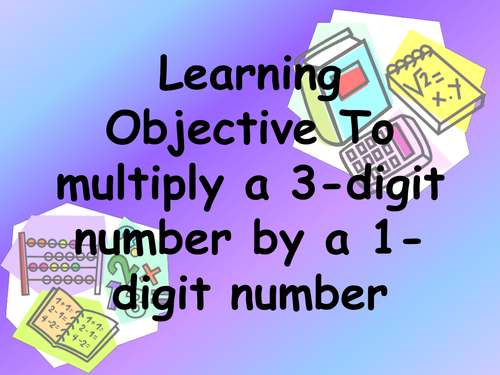 multiply 3 digit number