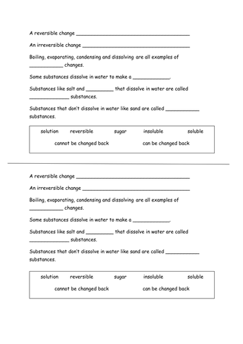 Dissolving PPT | Teaching Resources