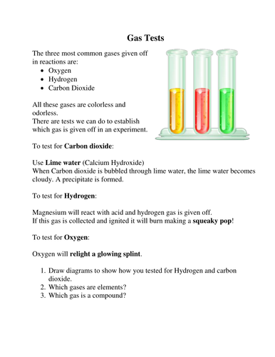 easy gas experiments