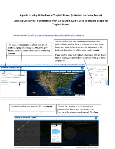 Using GIS to prepare for Tropical Storms | Teaching Resources