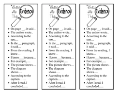 Citing Evidence From The Text Worksheet - Nidecmege