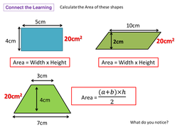 Areas of Triangles and Compound Shapes | Teaching Resources