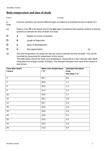 determining-time-of-death-teaching-resources