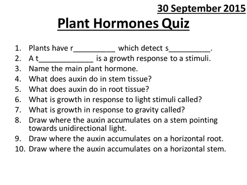 AQA Core B1 Workbook Part 2 Coordination and Control | Teaching Resources