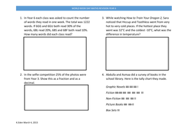 math revision for year 6 teaching resources